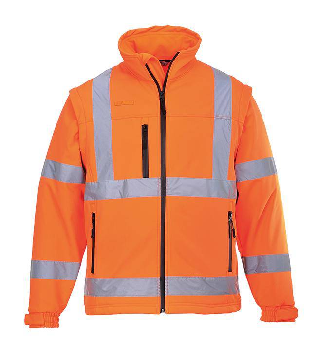 Epic Label Blousons Portwest Veste Softshell Haute Visibilité (3L) (S428)