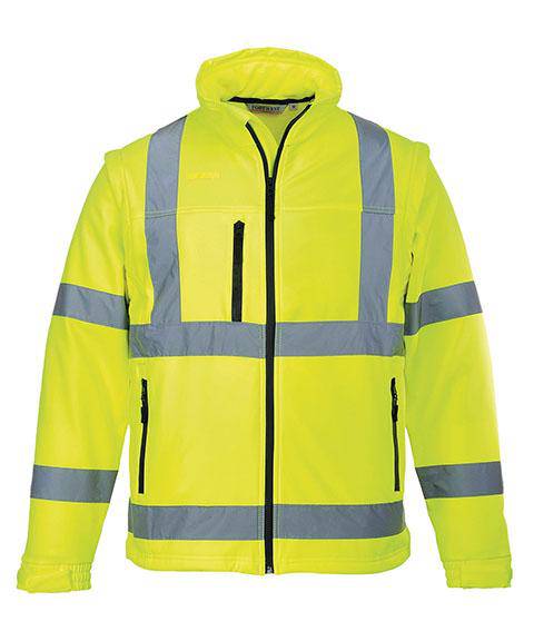 Epic Label Blousons Portwest Veste Softshell Haute Visibilité (3L) (S428)