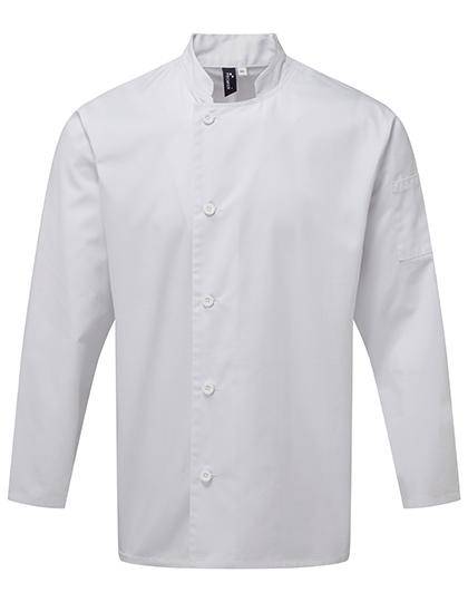 Epic Label Blousons Premier Workwear Pr901 Essential Long Sleeve Chefs Jacket