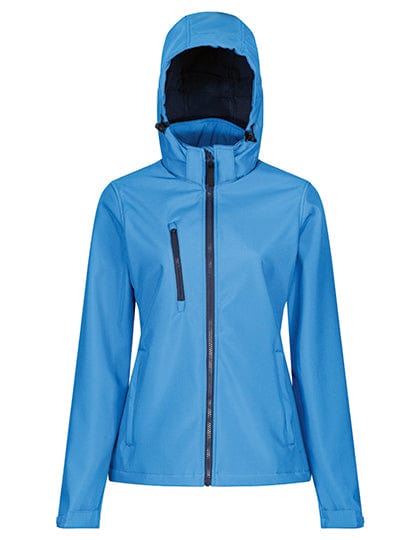 Epic Label Blousons Regatta Professional Rg702 Veste Softshell À Capuche Imprimable 3 Couches Venturer Pour Femme