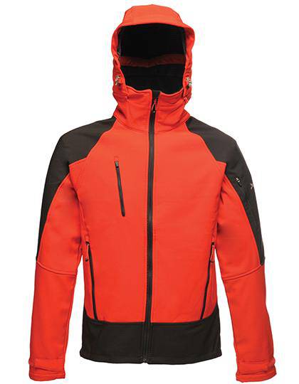 Epic Label Blousons Regatta Professional Tra682 X-Pro Powergrid Hooded Softshell 
Jacket