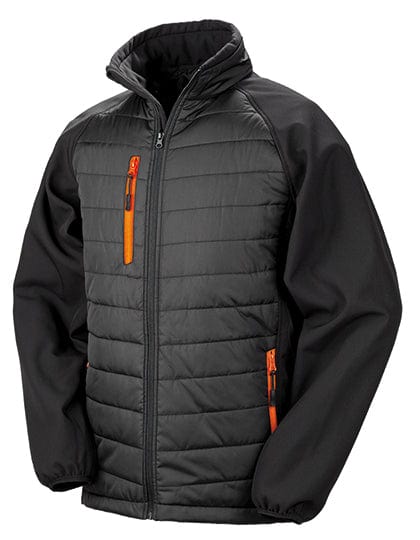 Epic Label Blousons Result Genuine Recycled Rt237 Softshell Black Compass