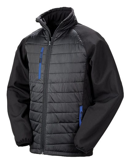 Epic Label Blousons Result Genuine Recycled Rt237 Softshell Black Compass