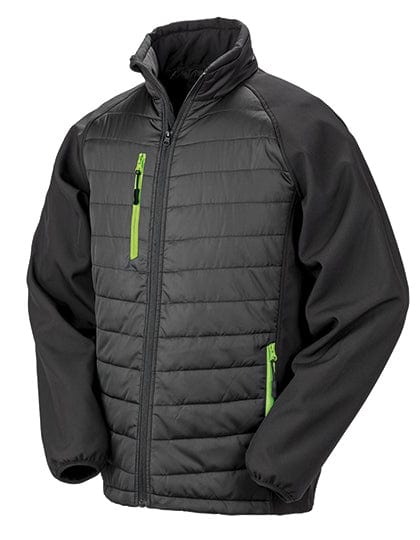 Epic Label Blousons Result Genuine Recycled Rt237 Softshell Black Compass