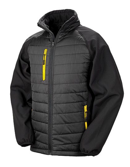 Epic Label Blousons Result Genuine Recycled Rt237 Softshell Black Compass