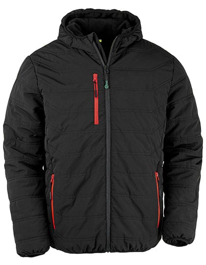 Epic Label Blousons Result Genuine Recycled Rt240 Veste Matelassée D’Hiver Recyclé Black Compass