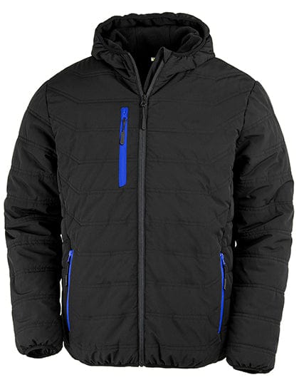 Epic Label Blousons Result Genuine Recycled Rt240 Veste Matelassée D’Hiver Recyclé Black Compass