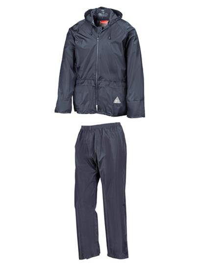 Epic Label Blousons Result R095X Waterproof Jacket & Trouser Set