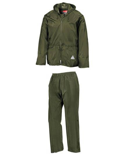 Epic Label Blousons Result R095X Waterproof Jacket & Trouser Set