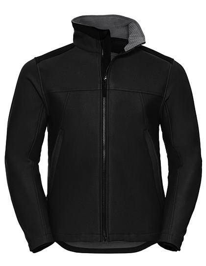 Epic Label Blousons Russell R-018M-0 Veste de travail Softshell Très Résistante Homme