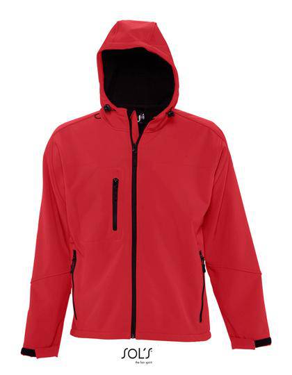 Epic Label Blousons Sol´S 46602 Softshell Homme À Capuche