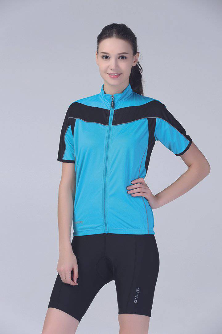 Epic Label Blousons Spiro S188F Ladies` Bikewear Sweats À Capuche Entièrement Zippés Performance Top