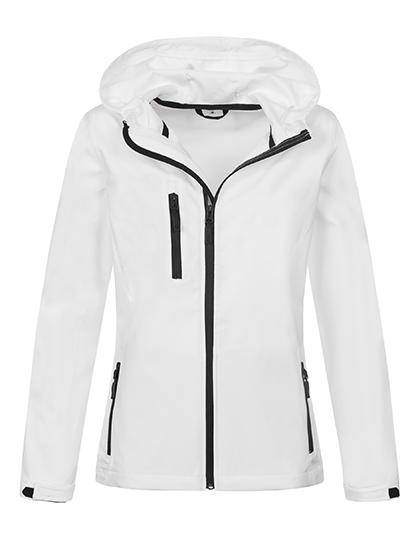 Epic Label Blousons Stedman St5340 Softest Shell Hooded Jacket Pour Femme