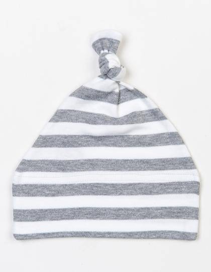 Epic Label Bonnets Bébé Stripy One Knot Hat Bavettes & bonnets bébé Babybugz BZ15S