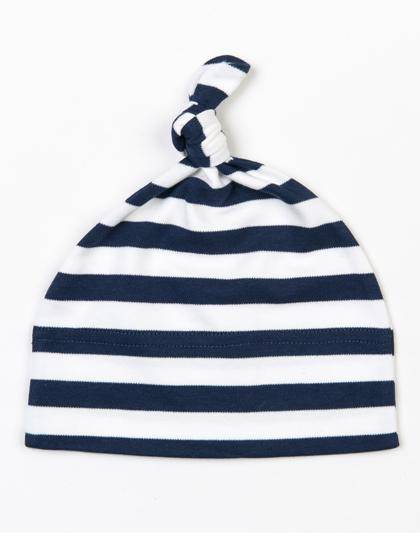 Epic Label Bonnets Bébé Stripy One Knot Hat Bavettes & bonnets bébé Babybugz BZ15S