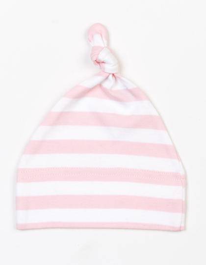 Epic Label Bonnets Bébé Stripy One Knot Hat Bavettes & bonnets bébé Babybugz BZ15S