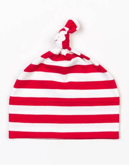 Epic Label Bonnets Bébé Stripy One Knot Hat Bavettes & bonnets bébé Babybugz BZ15S