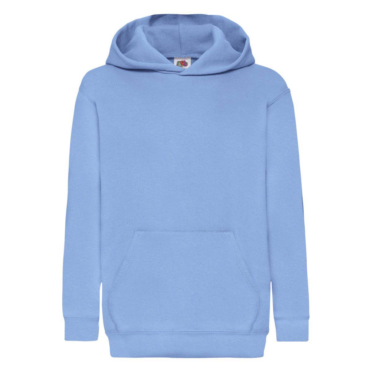 Epic Label Capuche Fruit Of The Loom 620430 Sweat À Capuche Classique Enfant