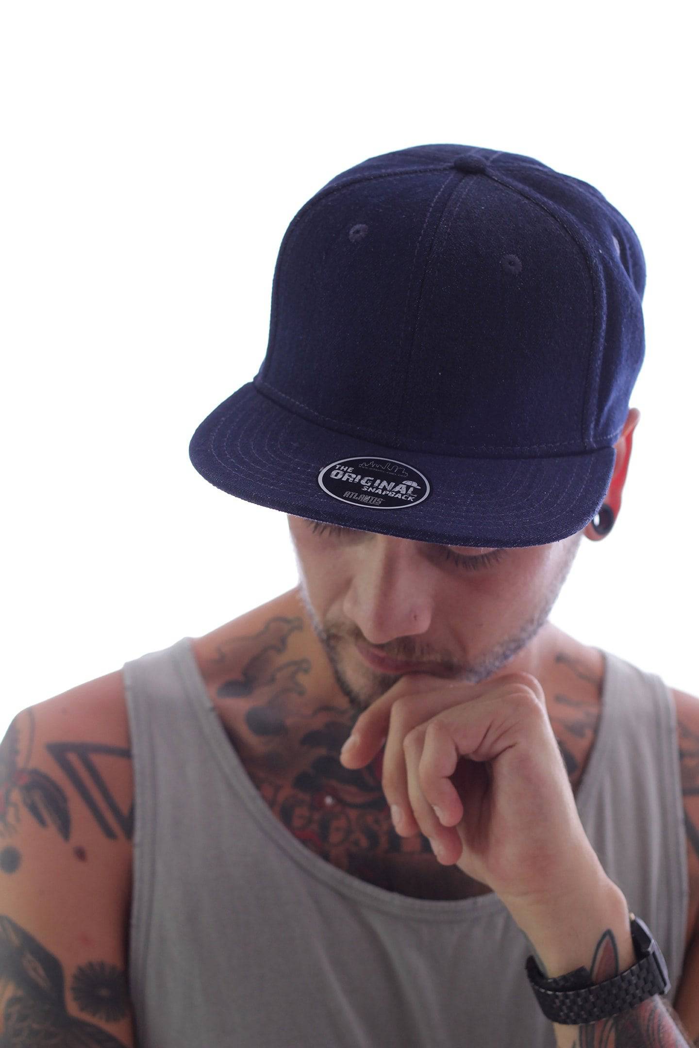 Epic Label Casquettes Atlantis Snde Snap Denim - Snap Back