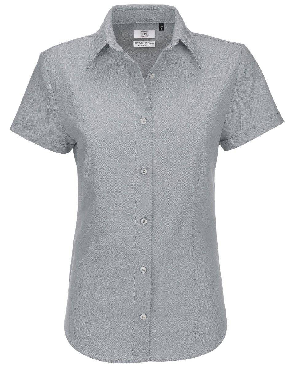 Epic Label Chemise Chemise Oxford à Manches Courtes Pour Femme