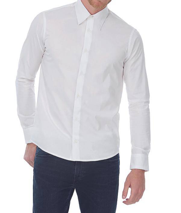 Epic Label Chemises B&C Sm580 Shirt London / Pour Homme