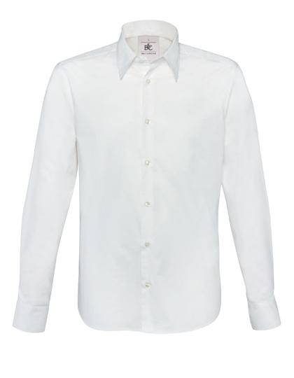 Epic Label Chemises B&C Sm580 Shirt London / Pour Homme