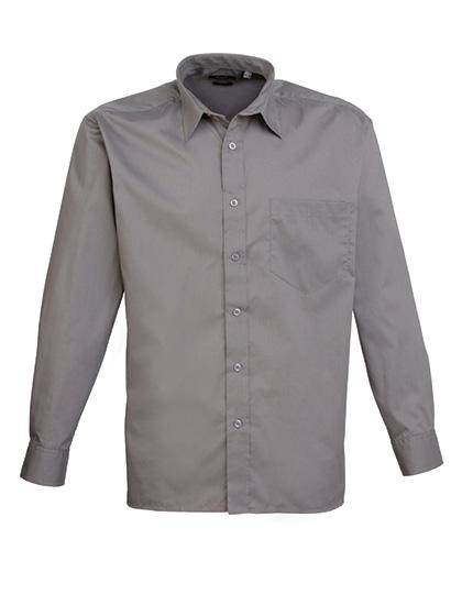 Epic Label Chemises Premier Workwear Pr200 Pour Homme´S Poplin Long Sleeve Shirt