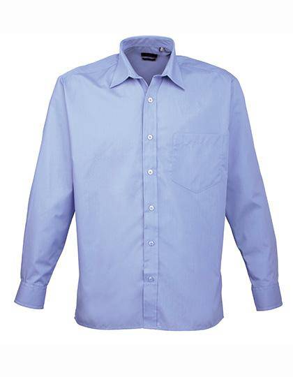 Epic Label Chemises Premier Workwear Pr200 Pour Homme´S Poplin Long Sleeve Shirt