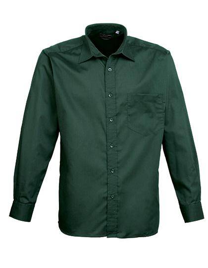 Epic Label Chemises Premier Workwear Pr200 Pour Homme´S Poplin Long Sleeve Shirt