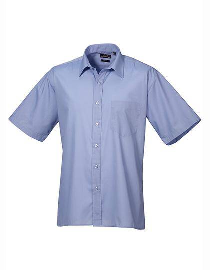 Epic Label Chemises Premier Workwear Pr202 Pour Hommes Poplin Short Sleeve Shirt