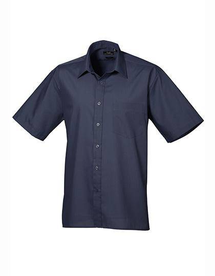 Epic Label Chemises Premier Workwear Pr202 Pour Hommes Poplin Short Sleeve Shirt