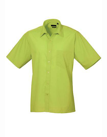 Epic Label Chemises Premier Workwear Pr202 Pour Hommes Poplin Short Sleeve Shirt