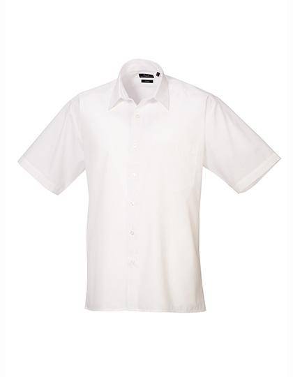 Epic Label Chemises Premier Workwear Pr202 Pour Hommes Poplin Short Sleeve Shirt