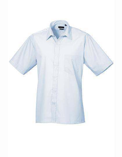 Epic Label Chemises Premier Workwear Pr202 Pour Hommes Poplin Short Sleeve Shirt