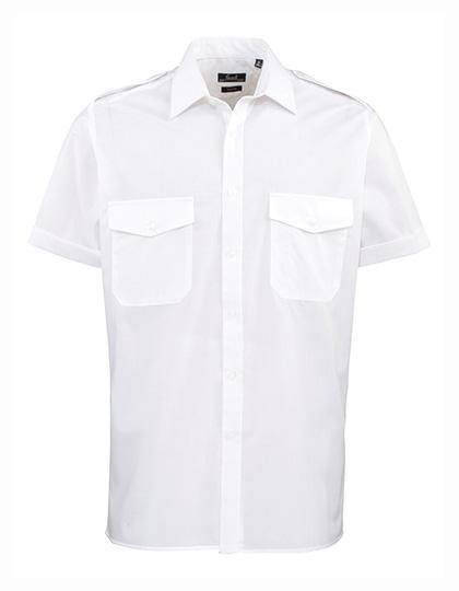 Epic Label Chemises Premier Workwear Pr212 Pilot Shirt Shortsleeve