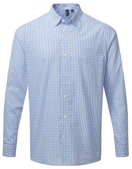 Epic Label Chemises Premier Workwear Pr252 Maxton Check Pour Hommes Long Sleeve Shirt