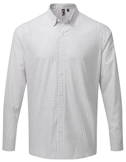 Epic Label Chemises Premier Workwear Pr252 Maxton Check Pour Hommes Long Sleeve Shirt