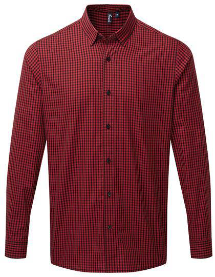 Epic Label Chemises Premier Workwear Pr252 Maxton Check Pour Hommes Long Sleeve Shirt