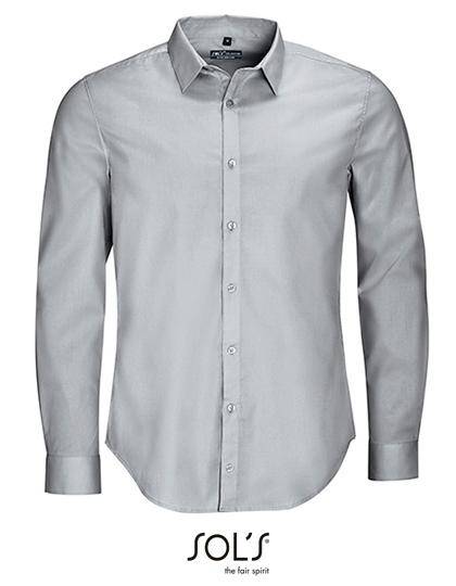 Epic Label Chemises Sol´S 01426 Chemise Stretch Manches Longues Pour Homme