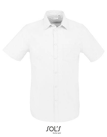 Epic Label Chemises Sol´S 02921 Chemise Homme Oxford Manches Courtes