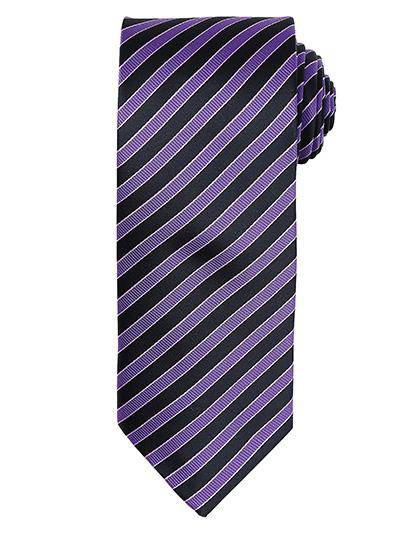 Epic Label Cravattes & Noeuds papillons Premier Workwear Pr782 Double Stripe Tie