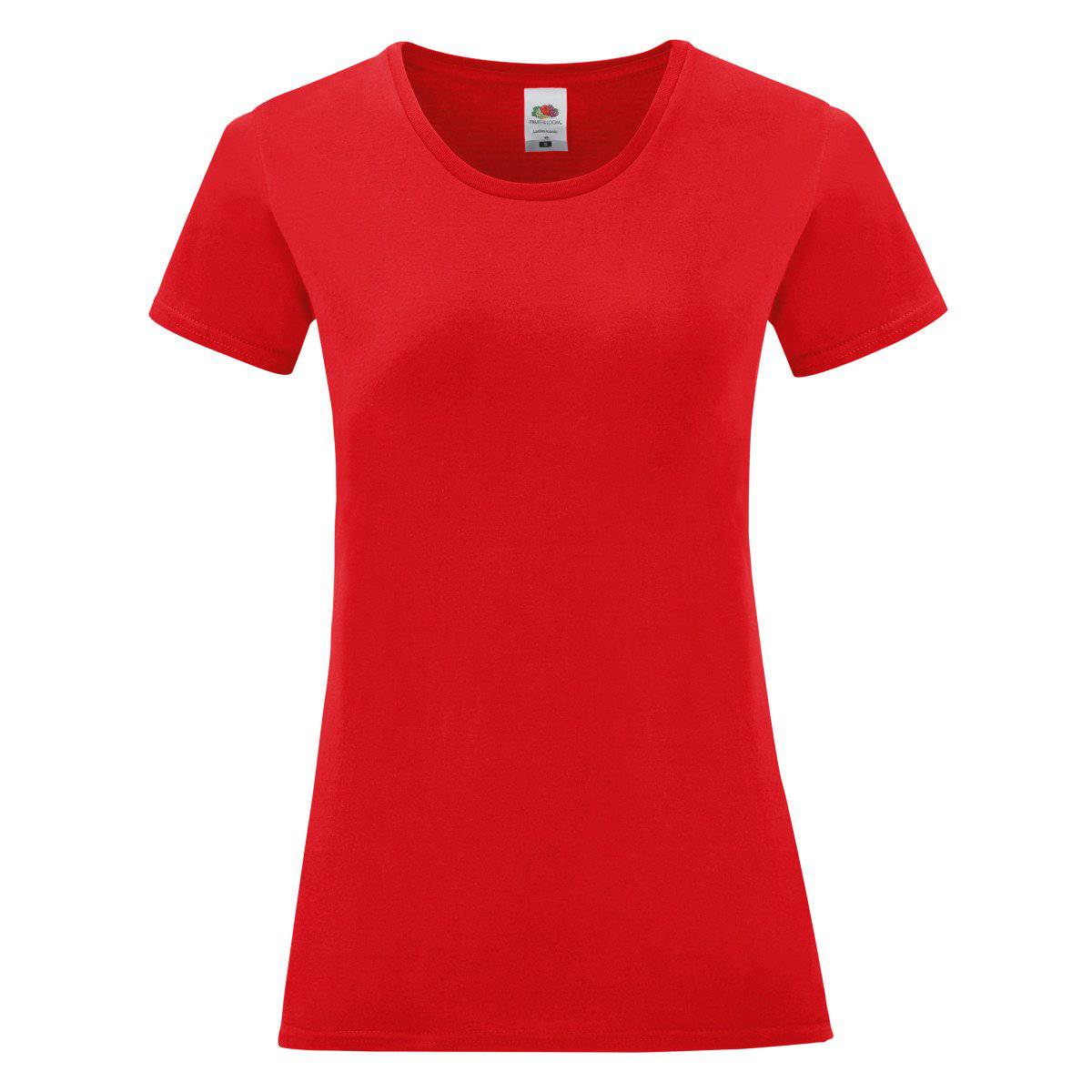 Epic Label Fruit Of The Loom 61432 Femme Iconic Tee