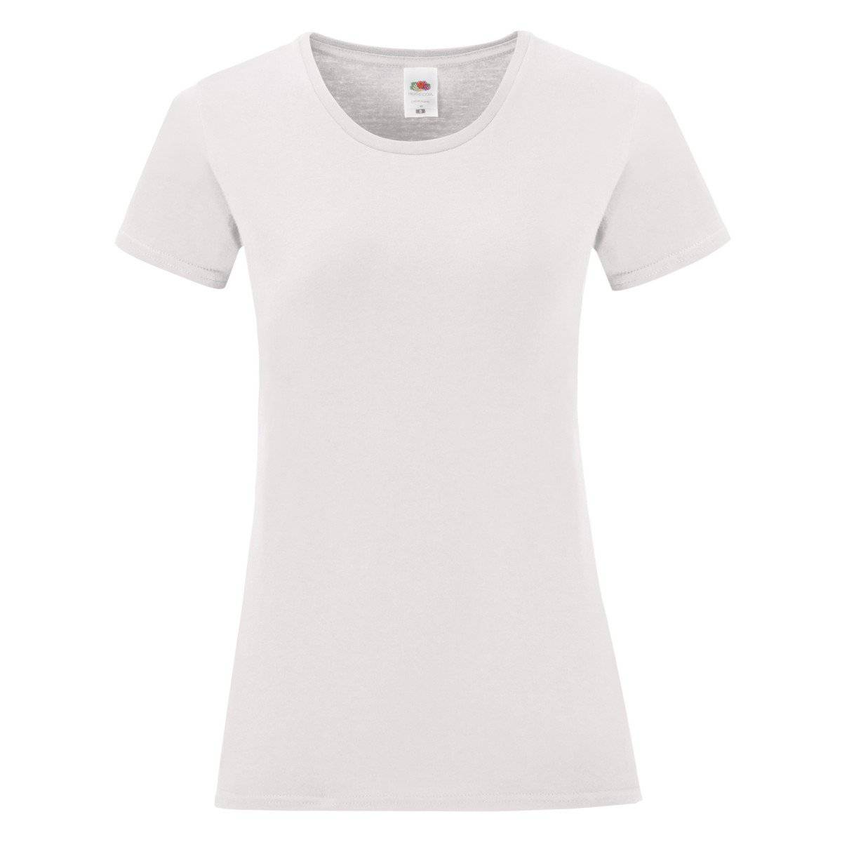 Epic Label Fruit Of The Loom 61432 Femme Iconic Tee