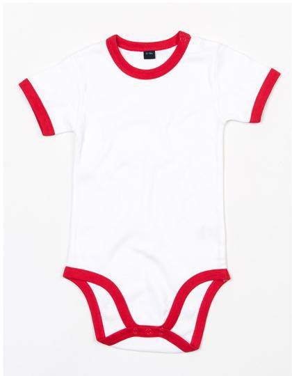 Epic Label Grenouillères bébés Bébé Ringer Bodysuit Bodies & pyjamas bébé Babybugz BZ19