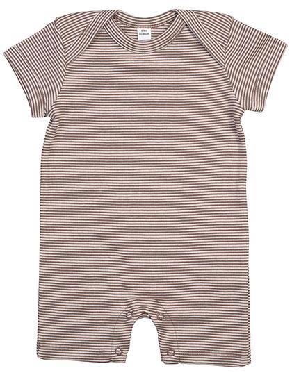 Epic Label Grenouillères bébés Bébé Striped Playsuit Bodies & pyjamas bébé Babybugz BZ48