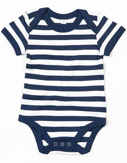 Epic Label Grenouillères bébés Bébé Stripy Bodysuit Bodies & pyjamas bébé Babybugz BZ10S