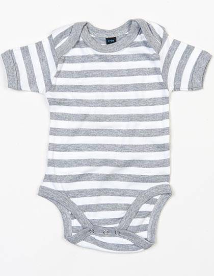 Epic Label Grenouillères bébés Bébé Stripy Bodysuit Bodies & pyjamas bébé Babybugz BZ10S