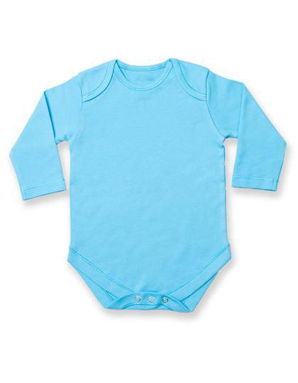 Epic Label Grenouillères bébés Lot de 3 x Larkwood LW052 Long Sleeved Baby Bodysuit