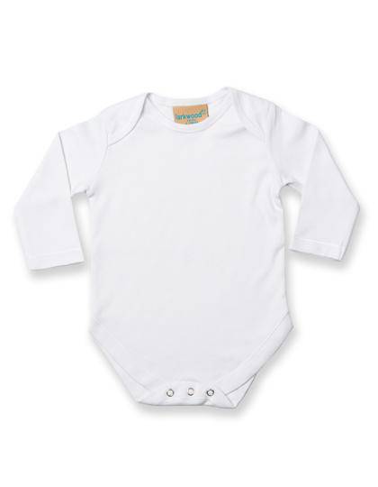 Epic Label Grenouillères bébés Lot de 3 x Larkwood LW052 Long Sleeved Baby Bodysuit