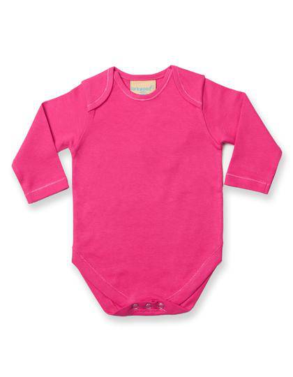 Epic Label Grenouillères bébés Lot de 5 x Larkwood LW052 Long Sleeved Baby Bodysuit